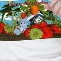 Baby's First Easter T Shirt, with bunny and egss T-shirt