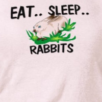 Eat Sleep RABBITS T-shirt