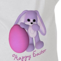 Happy Easter Bunny Giant Egg T-shirt