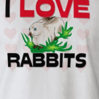 I Love Rabbits T-shirt