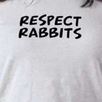 Respect Rabbits T-shirt